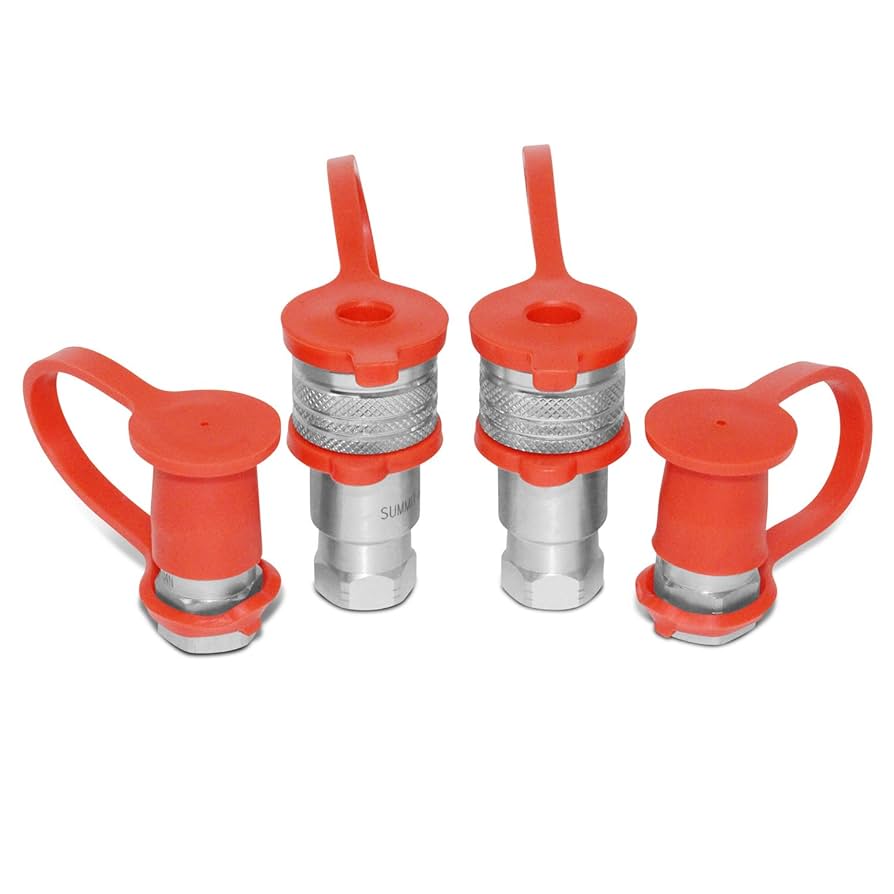 1/4” Ag ISO 5675 Hydraulic Quick Connect Pioneer Style